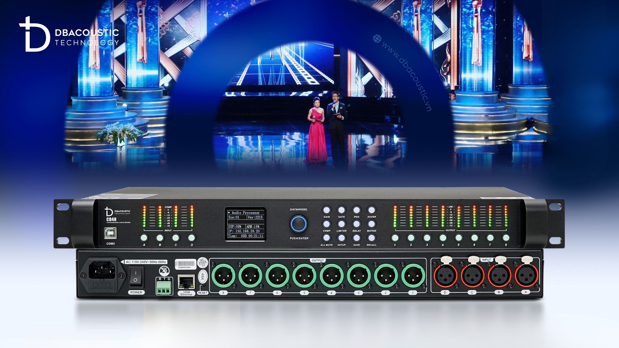 Mẫu crossover DBacoustic CD48 chinh phục ngay cả những đôi tai khó tính