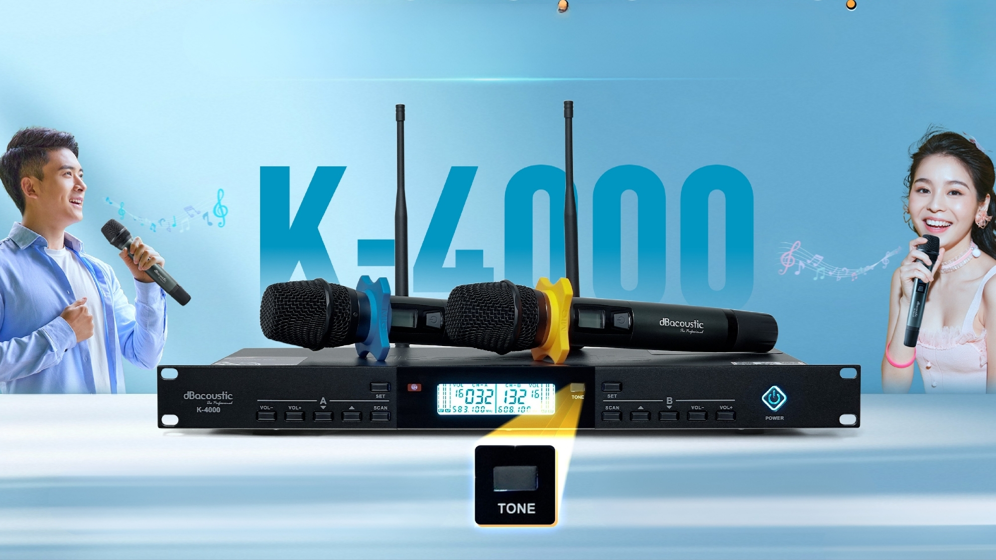 Micro karaoke - Thiết bị thu tiếng hát đầu vào