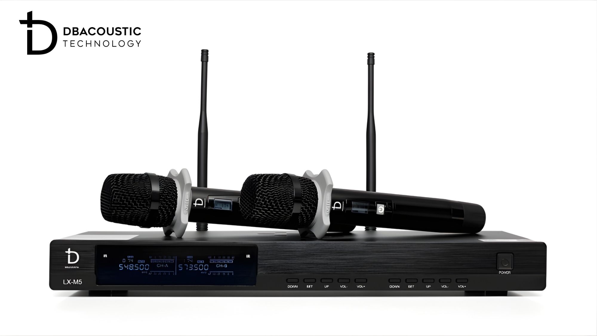 Nhiều dòng micro của DBacoustic có trang bị cảm biến tự ngắt trên micro không dây