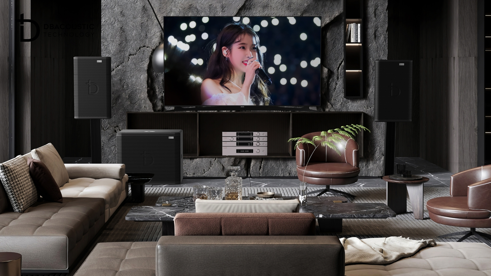 Chọn loa karaoke theo diện tích phòng rộng yêu cầu cấu hình âm thanh chuyên nghiệp