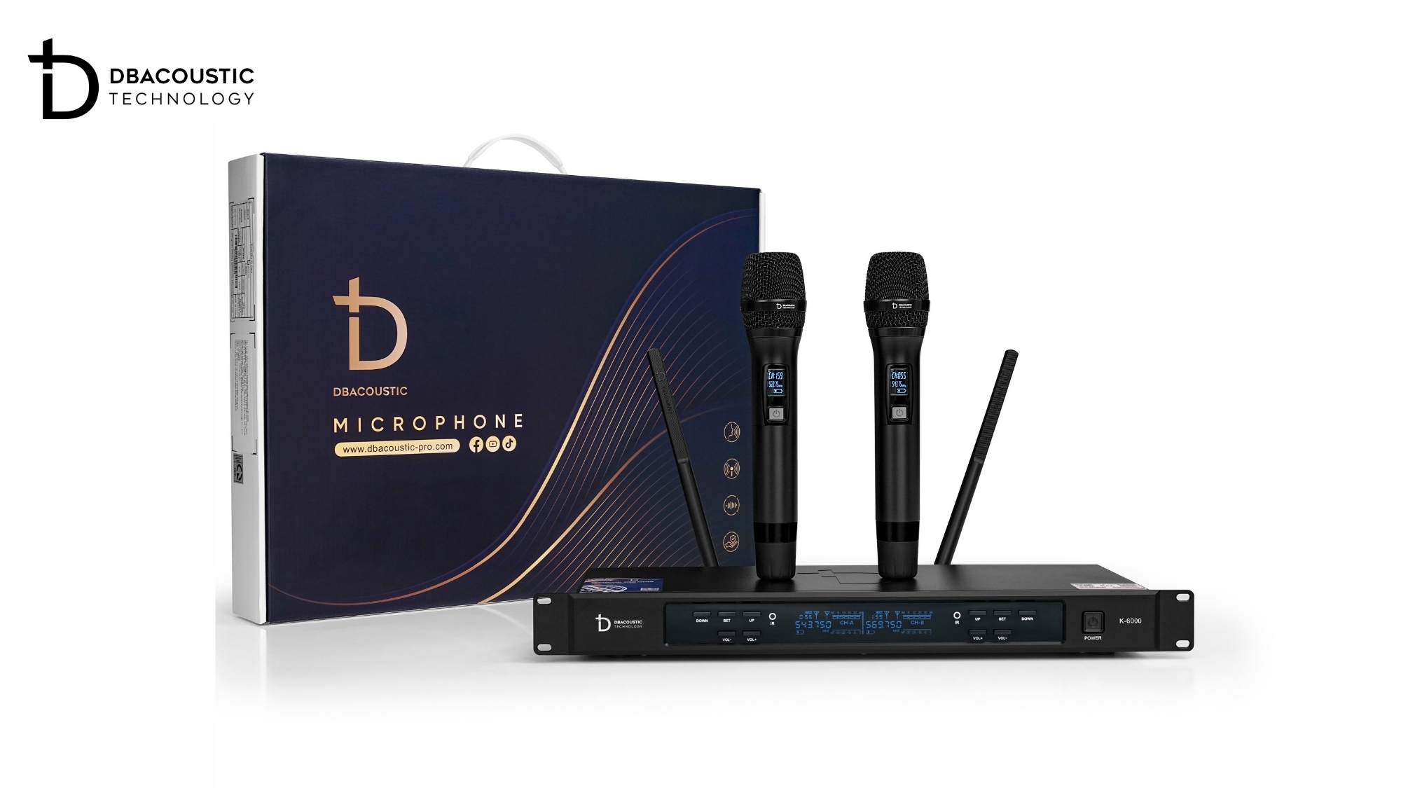 DBacoustic là thương hiệu uy tín khi cần chọn micro karaoke gia đình chất lượng