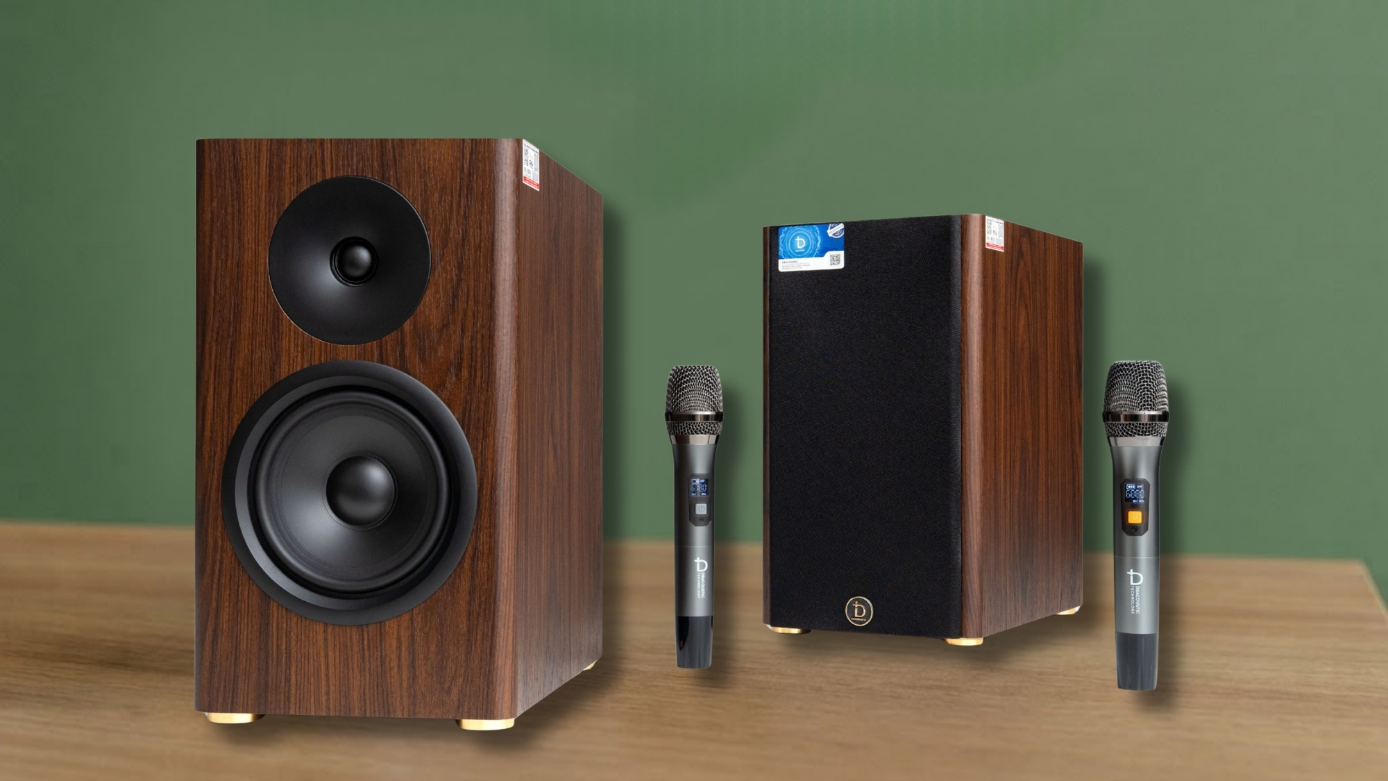 Loa bookshelf active DBacoustic HS-6BK là giải pháp âm thanh “all-in-one” thế hệ mới