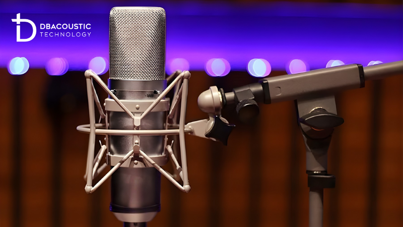 Micro Condenser dùng tụ điện chuyển đổi rung động âm thanh thành tín hiệu điện