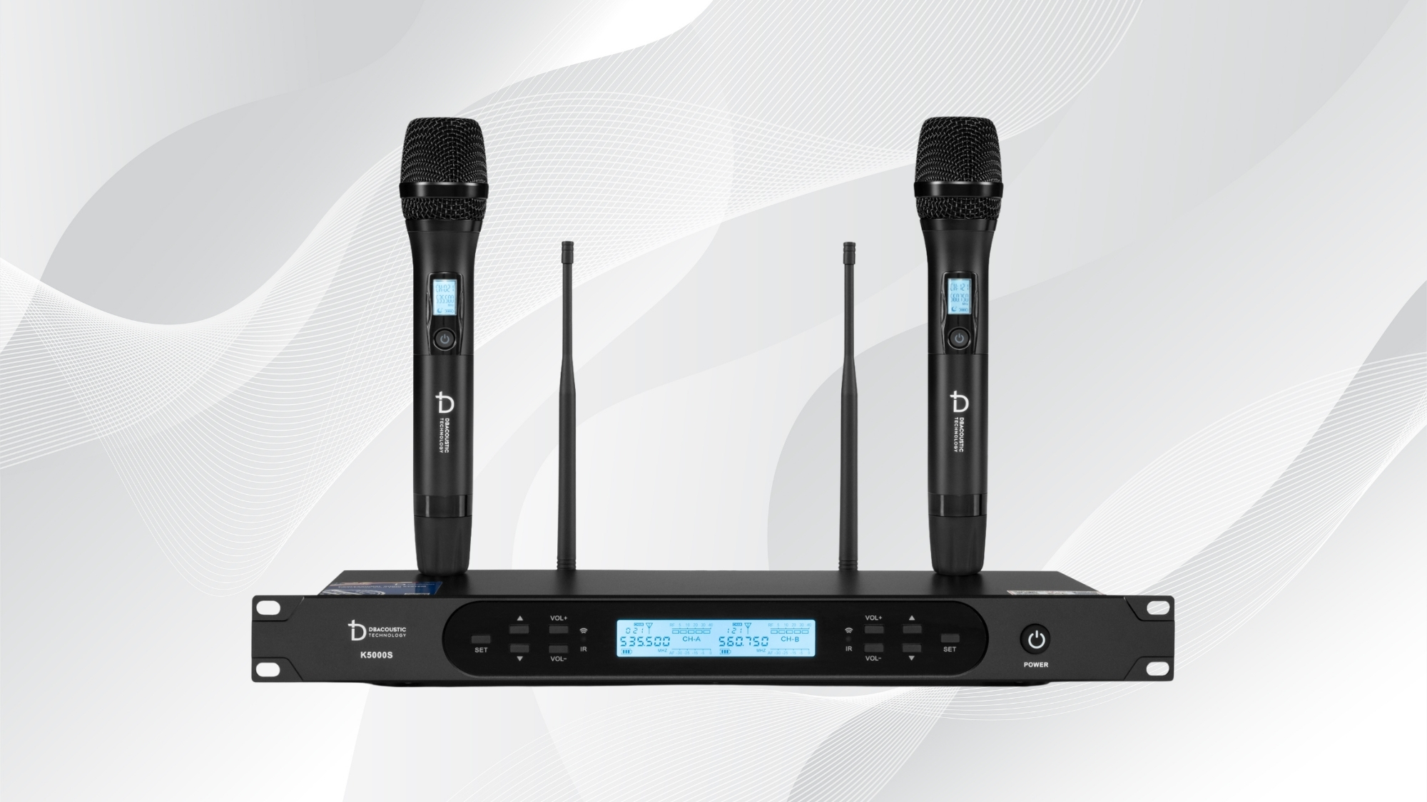 K500S là mẫu micro không dây hát karaoke hay thuộc phân khúc phổ thông