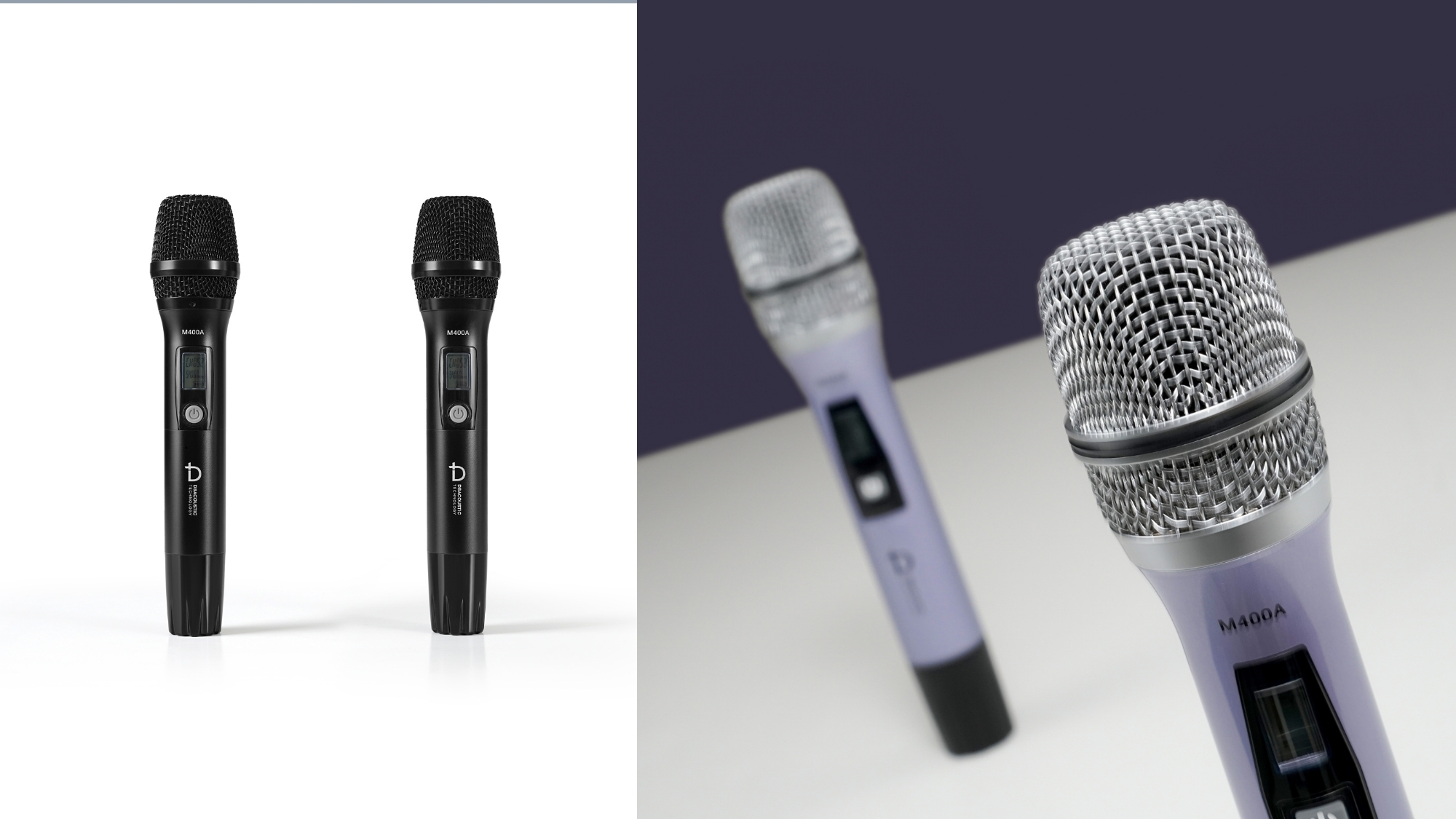 Mẫu micro không dây hát karaoke hay M400A phù hợp cho gia đình