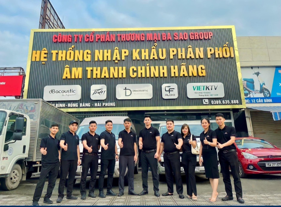 Đối tác Uy Tín Của Dbacoustic - Ba Sao Group