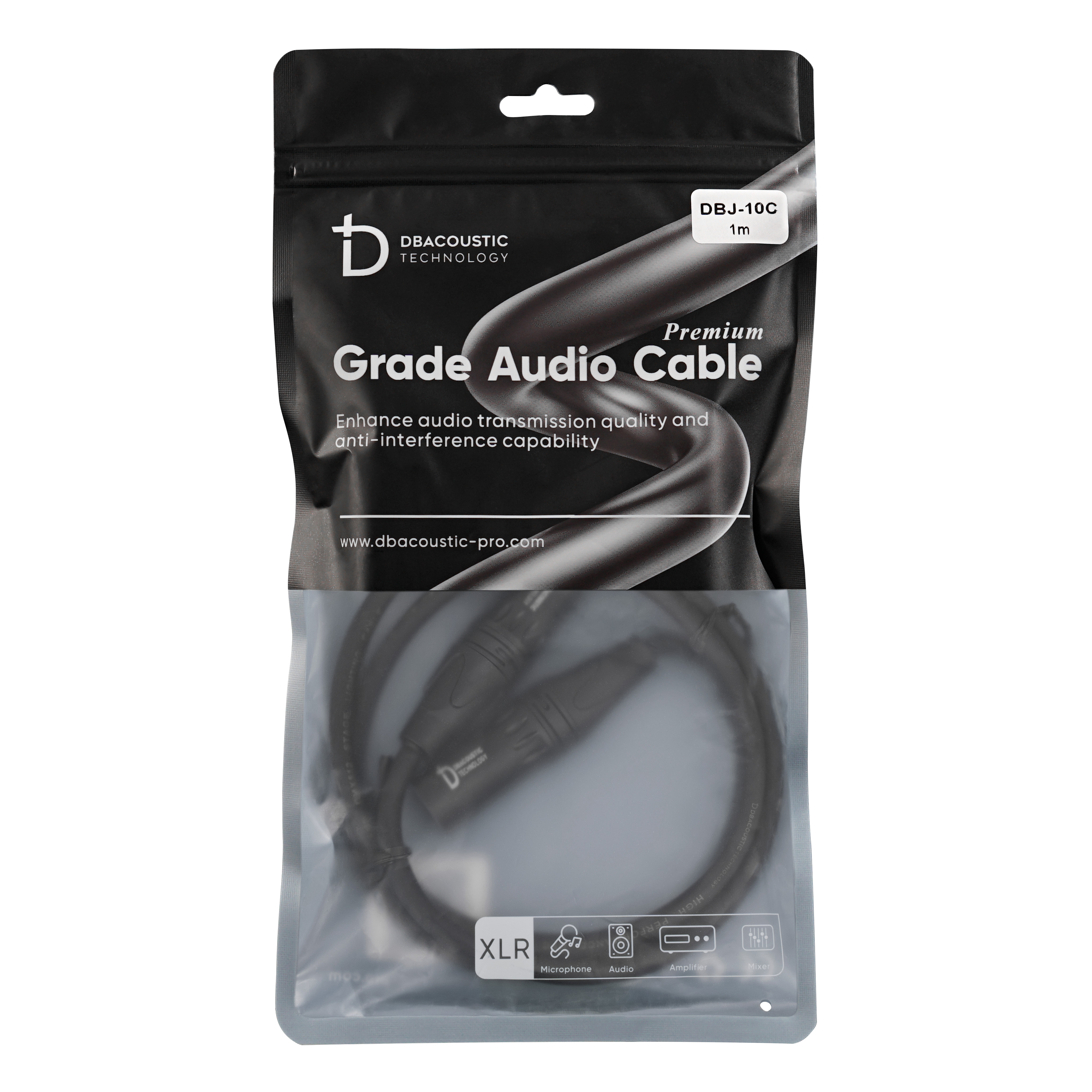 Dây Canon XLR DBacoustic DBJ-10C